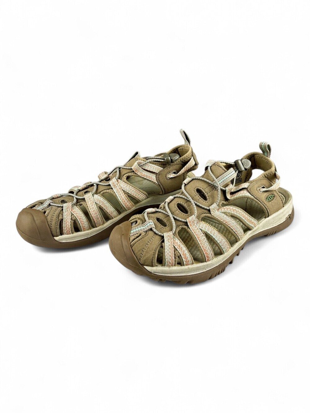 KEEN Women's Strappy Closed-Toe Sandals Size 11 Beige